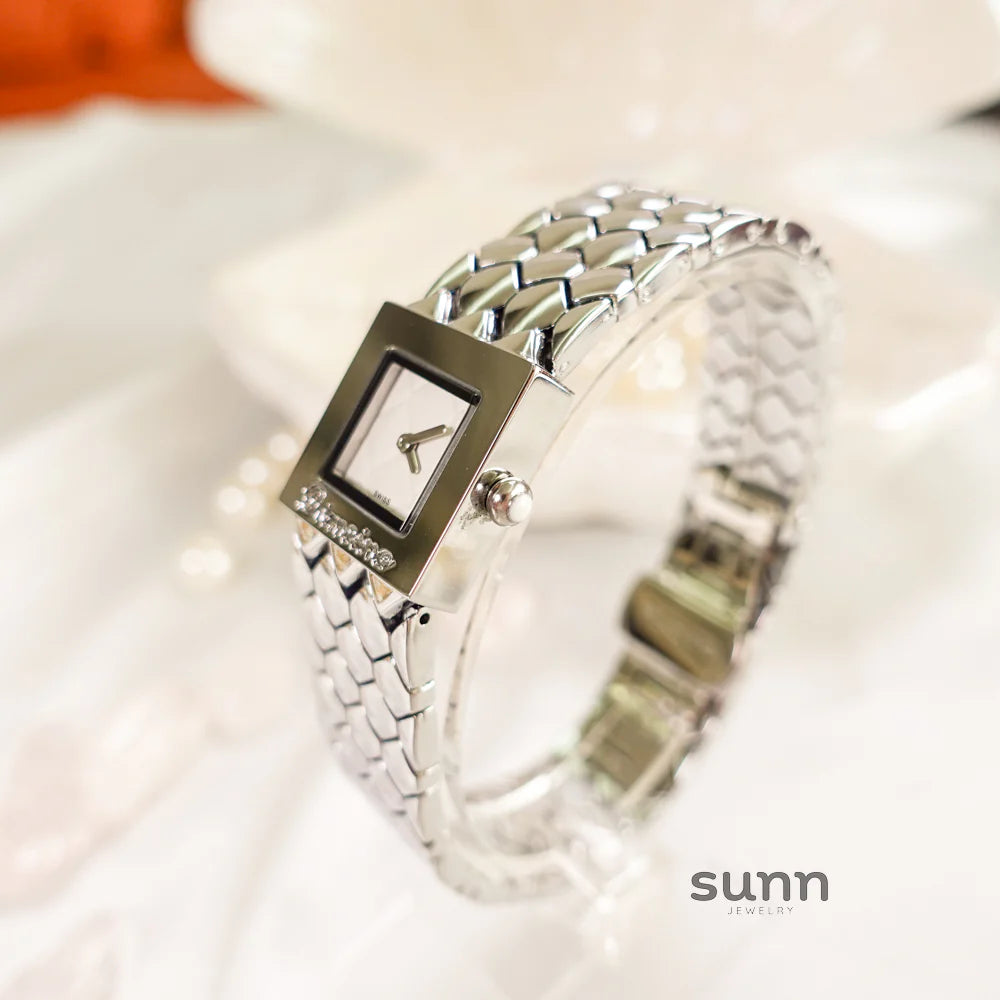 Taylen Quilted Square Watch