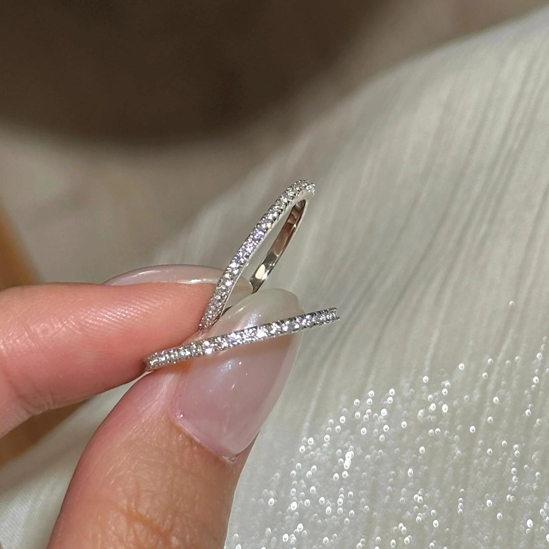 Taylor Stardust Stacking Ring