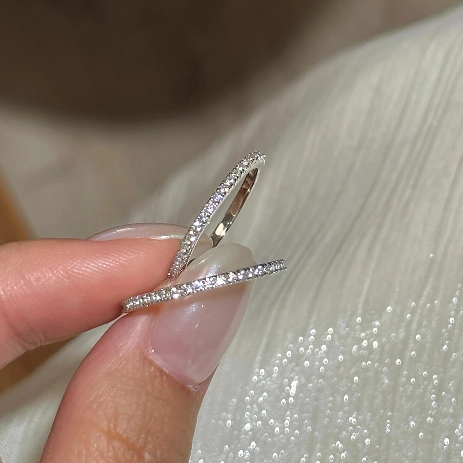 Taylor Stardust Stacking Ring