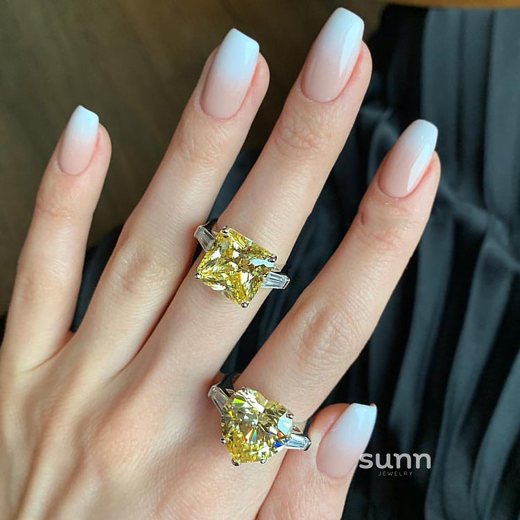 Taylyn Canary Princess Ring [81MM6R5F]