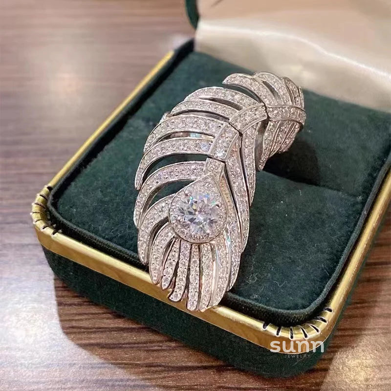 Teagan Feather Statement Ring