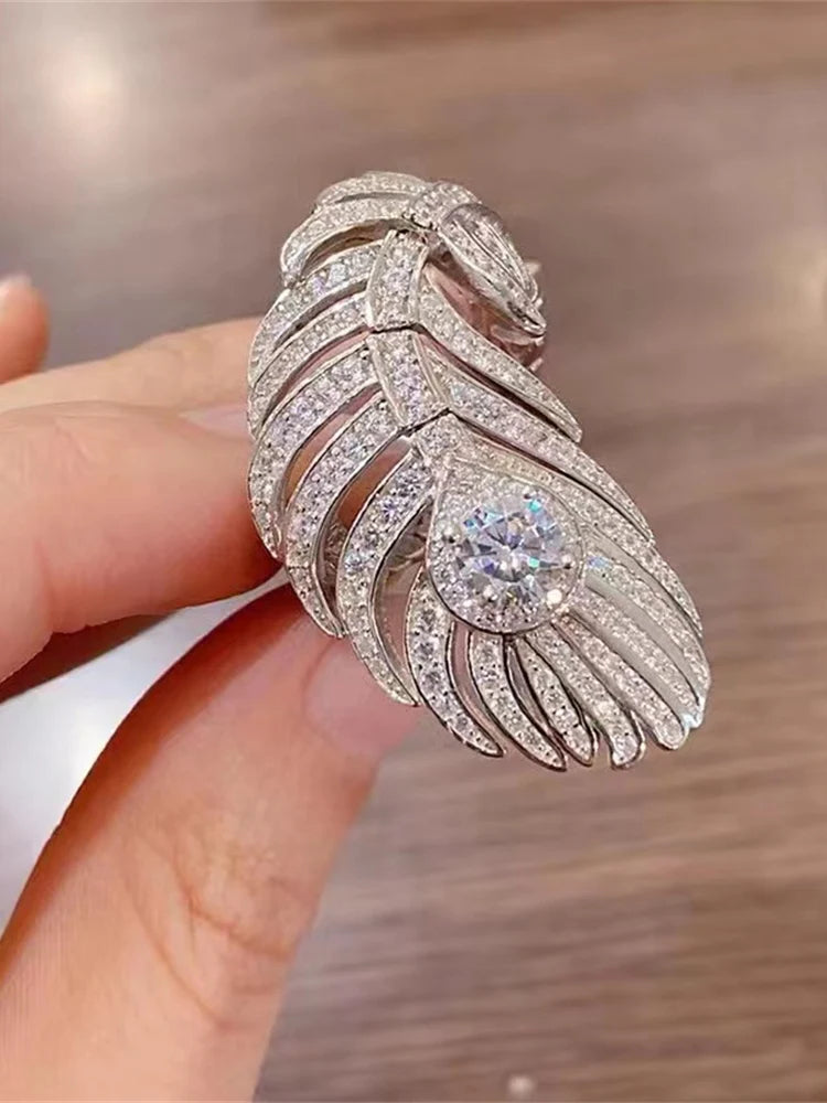Teagan Feather Statement Ring