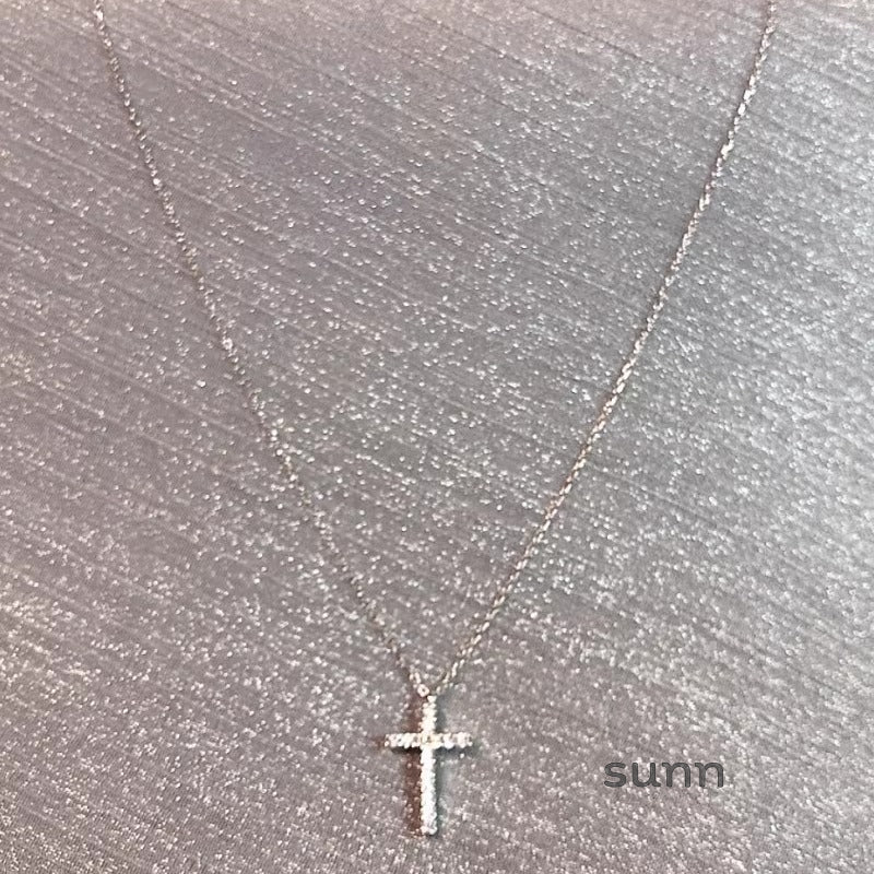 Tehilla Shimmering Cross Necklace