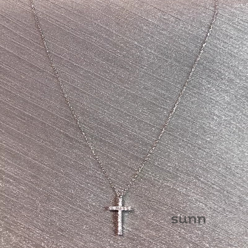 Tehilla Shimmering Cross Necklace