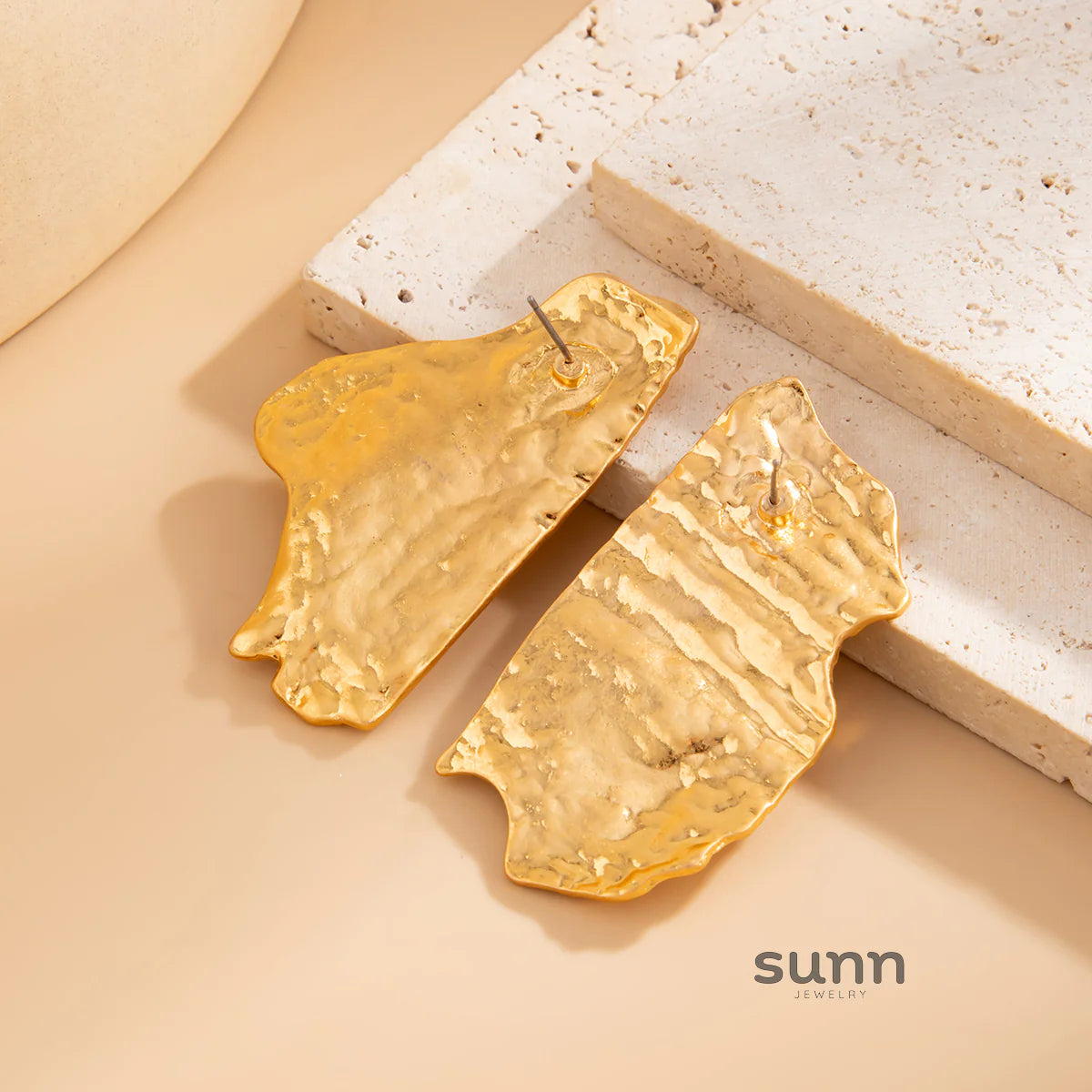 Teigen Irregular Geometric Stud Earrings