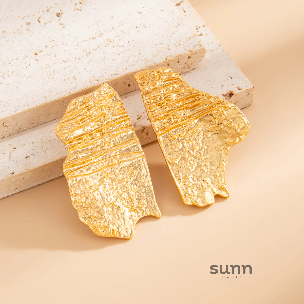 Teigen Irregular Geometric Stud Earrings