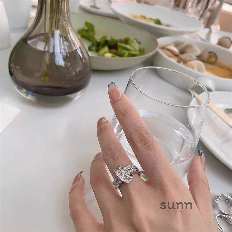 Teighan Zircon Knot Ring
