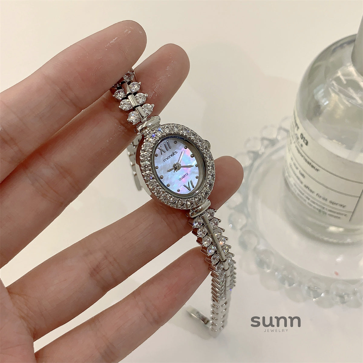 Teylie Mermaid Crystal Watch [A89JQXCN]