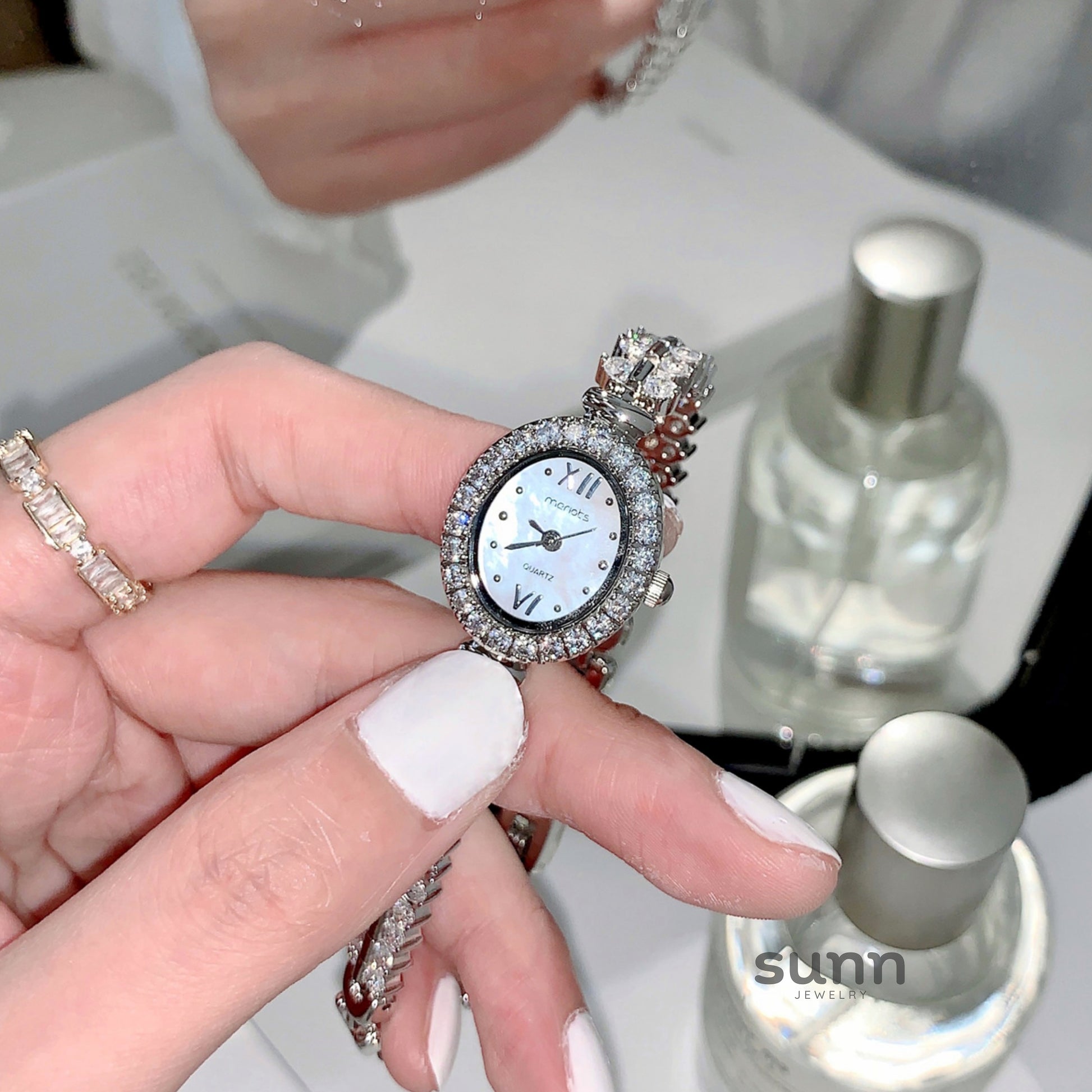 Teylie Mermaid Crystal Watch [SRBLJHT8]