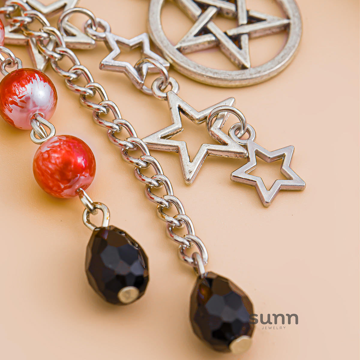 Thea Strawberry Blossom Charms [D2SRIIKX]