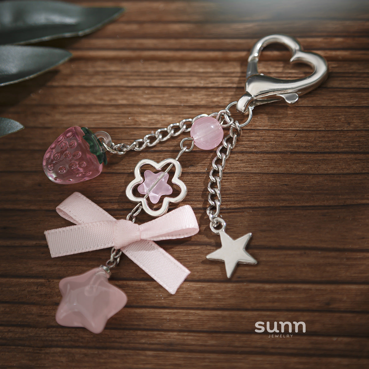 Thea Strawberry Blossom Charms [OIEDVKHH]