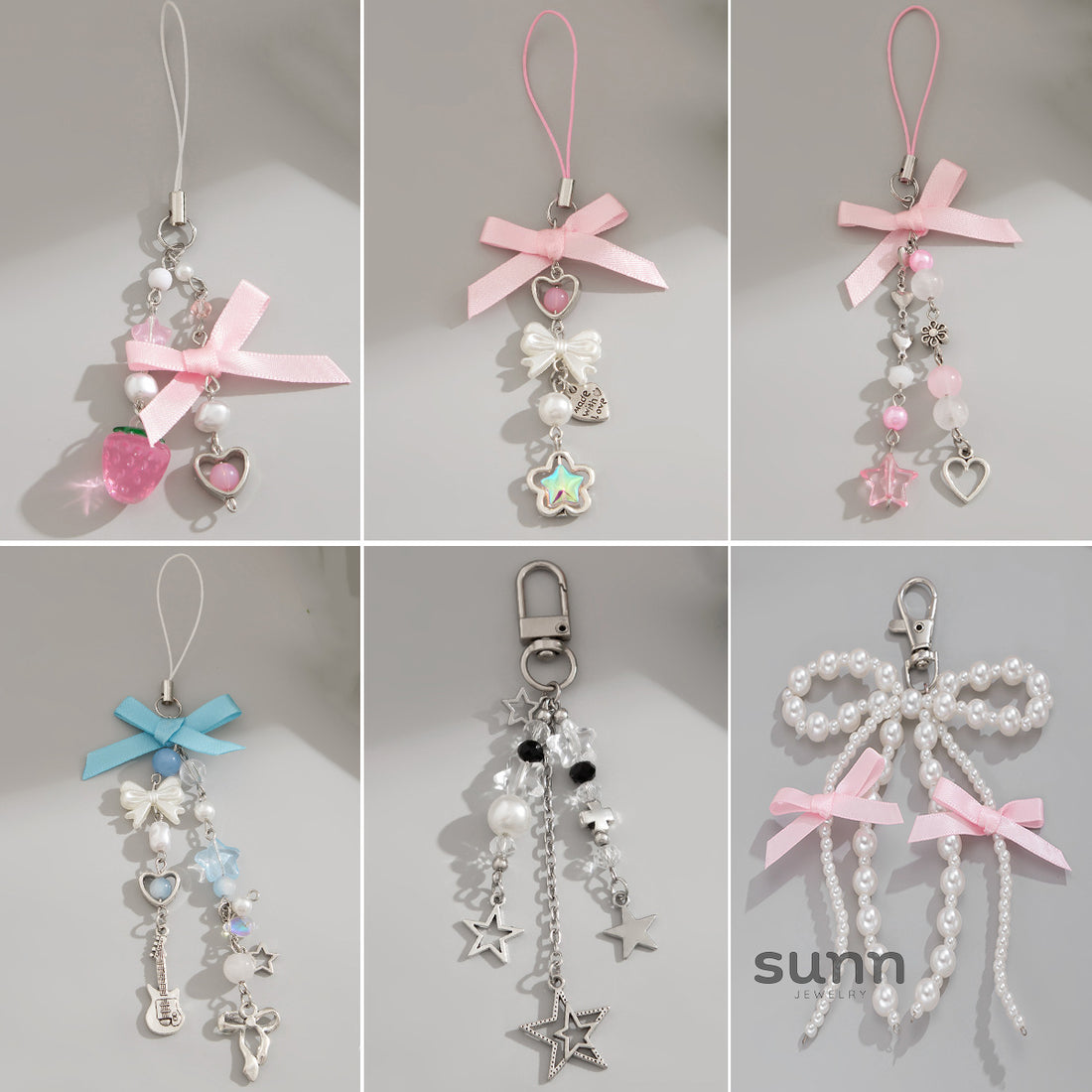 Thea Strawberry Blossom Charms [EMB0XCPM]