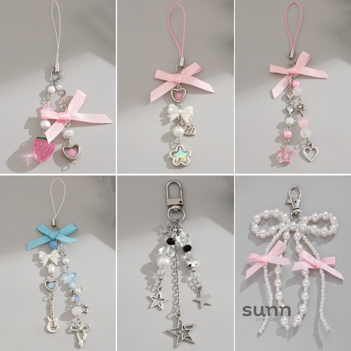 Thea Strawberry Blossom Charms [VGF0G29L]