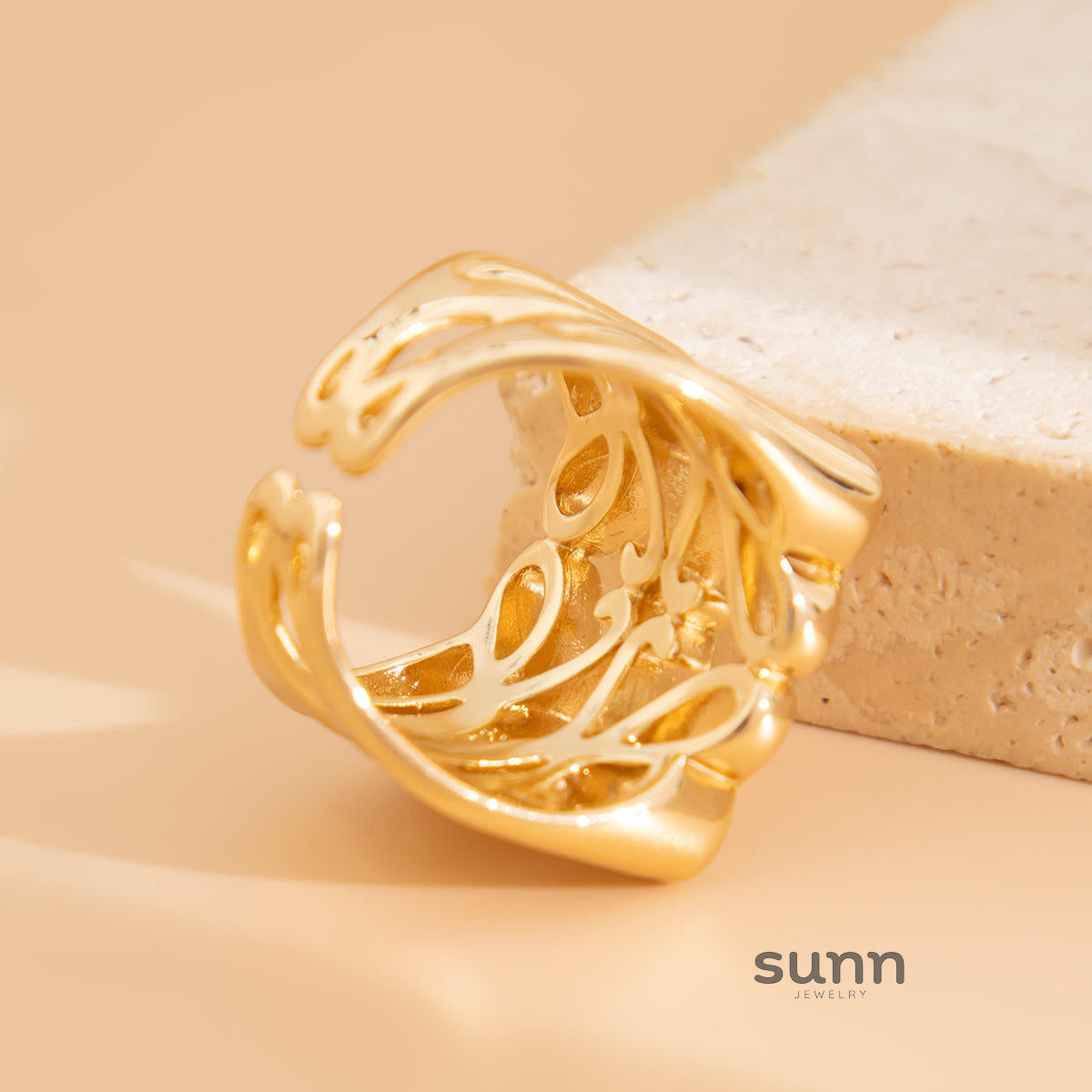 Thelma Modern Bloom Ring [JS79HEXF]