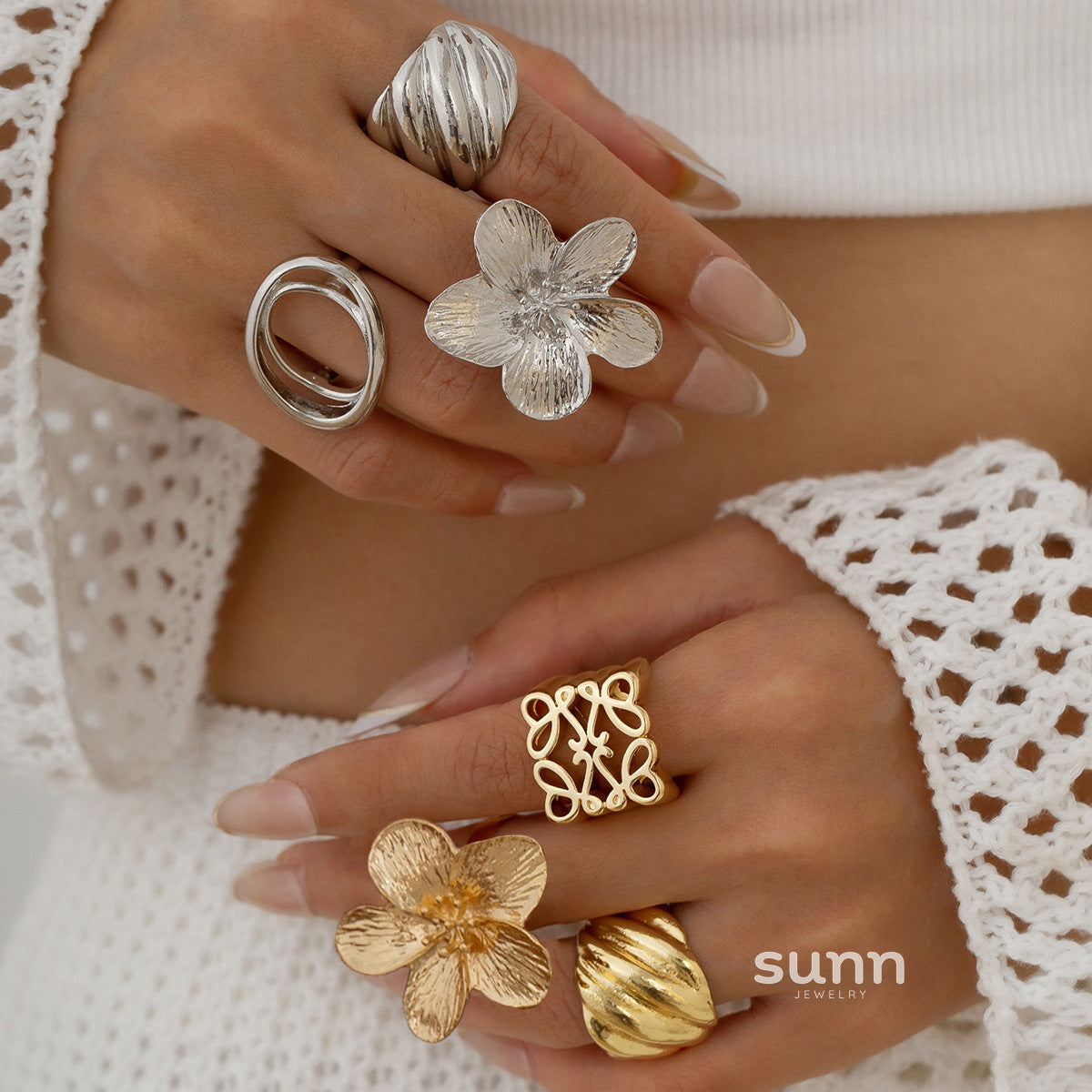Thelma Modern Bloom Ring [AXELGZYE]