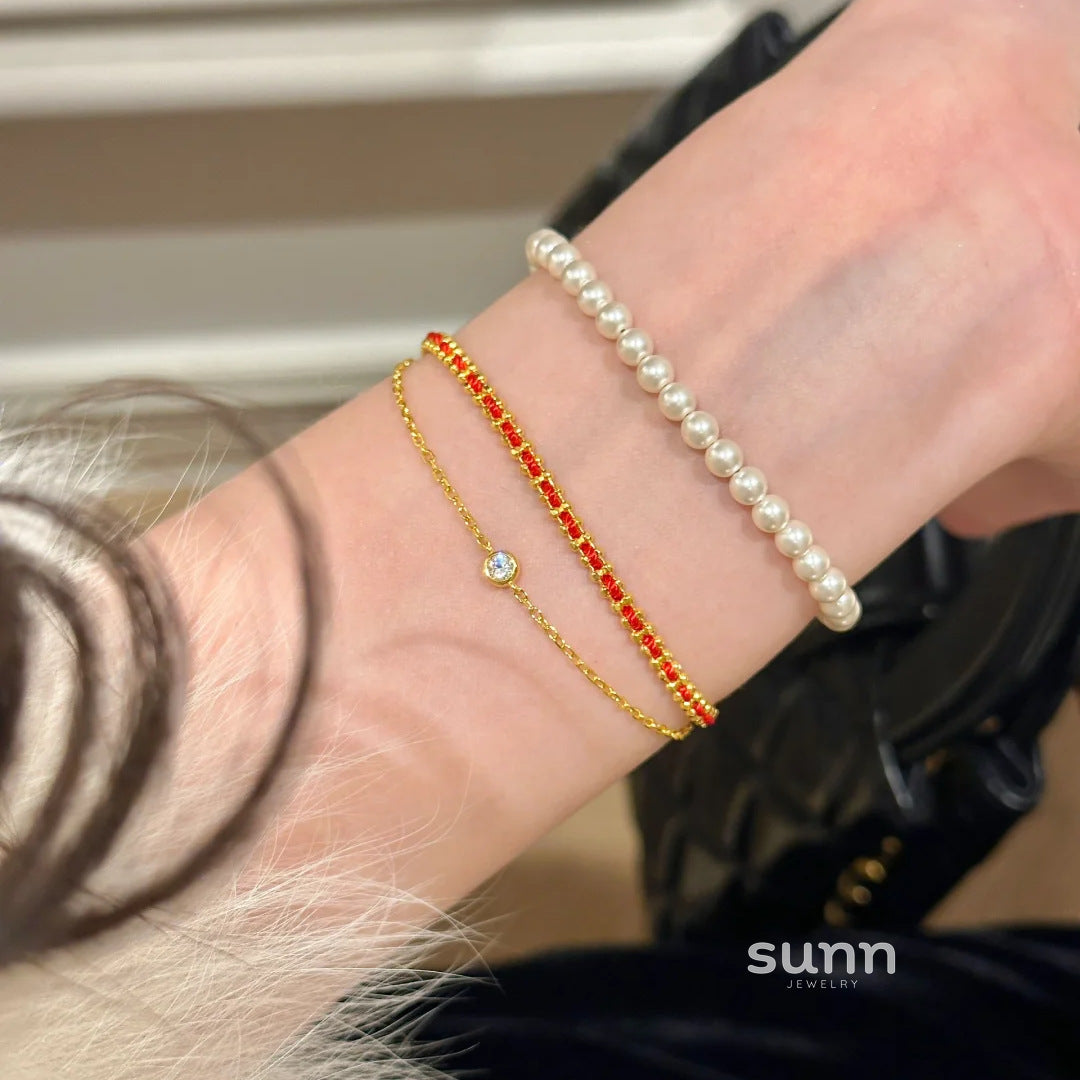 Thora Crystal Bubble Bracelet [1W0M8HKS]