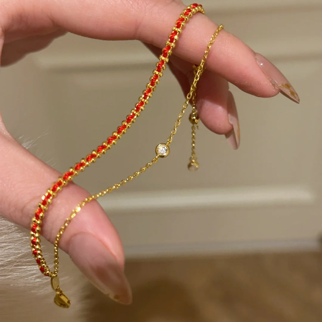 Thora Crystal Bubble Bracelet [D31F7654]
