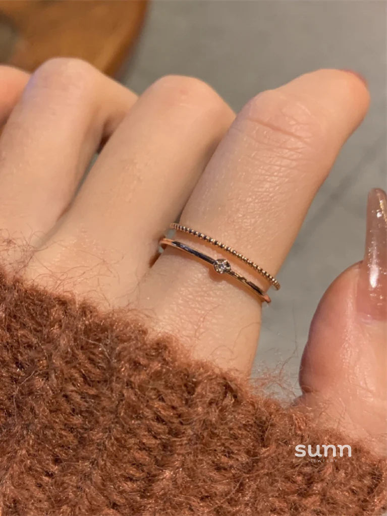 Thora Rose Gold Open Ring