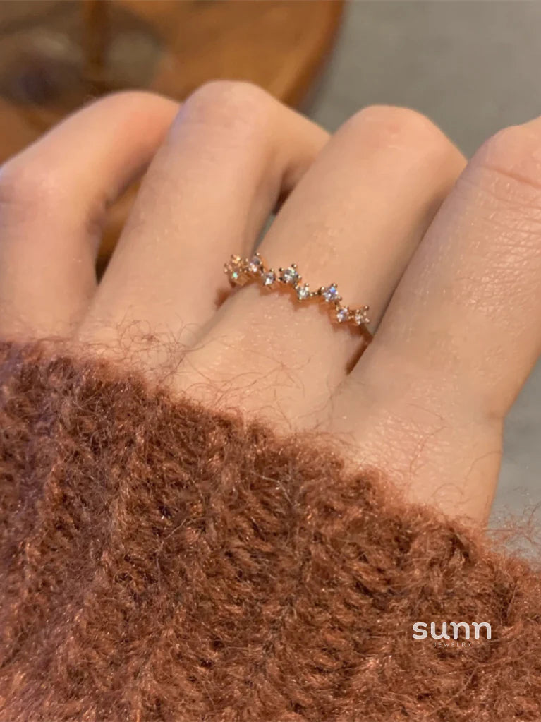 Thora Rose Gold Open Ring