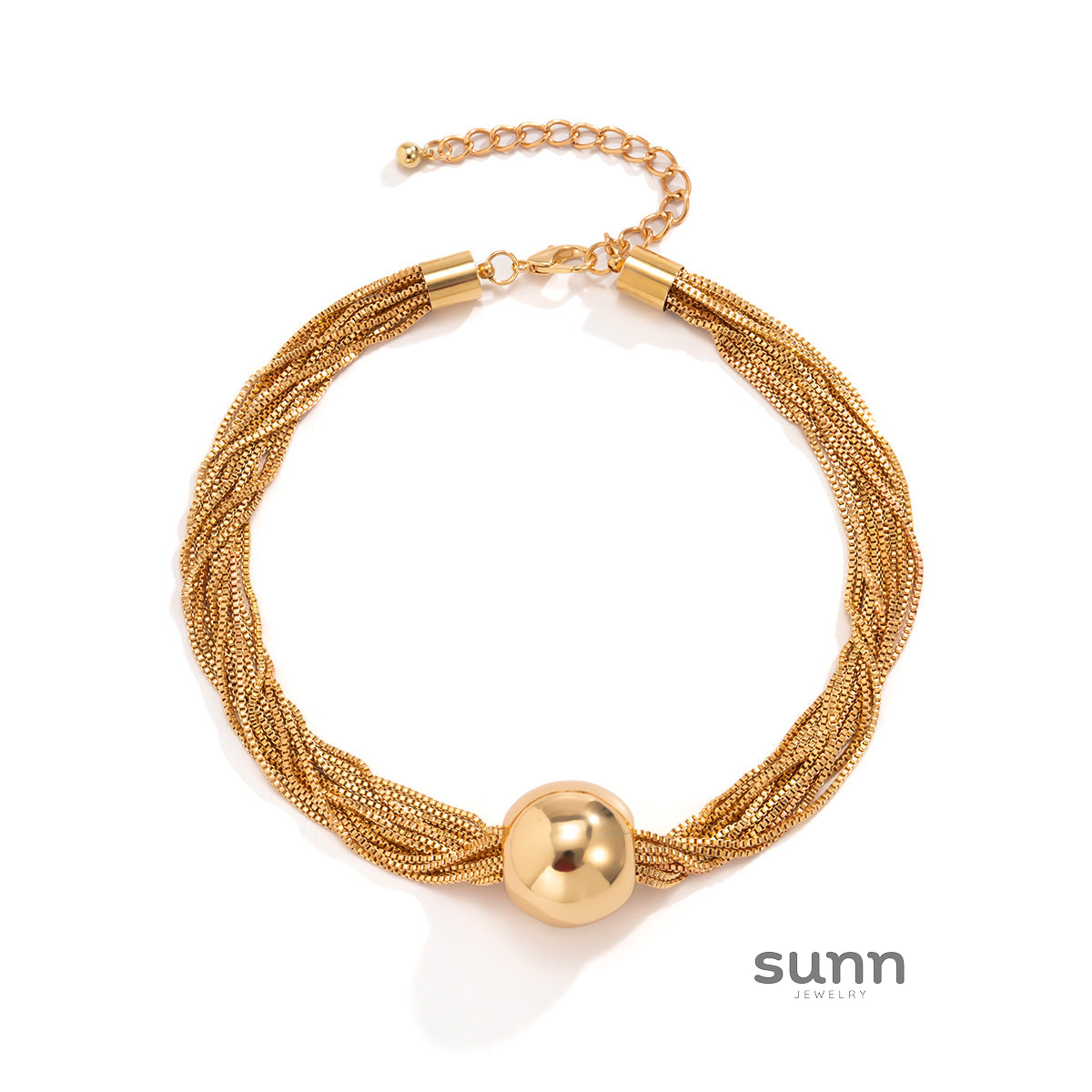 Tianna Layered Sphere Necklace [4SBOMFV7]