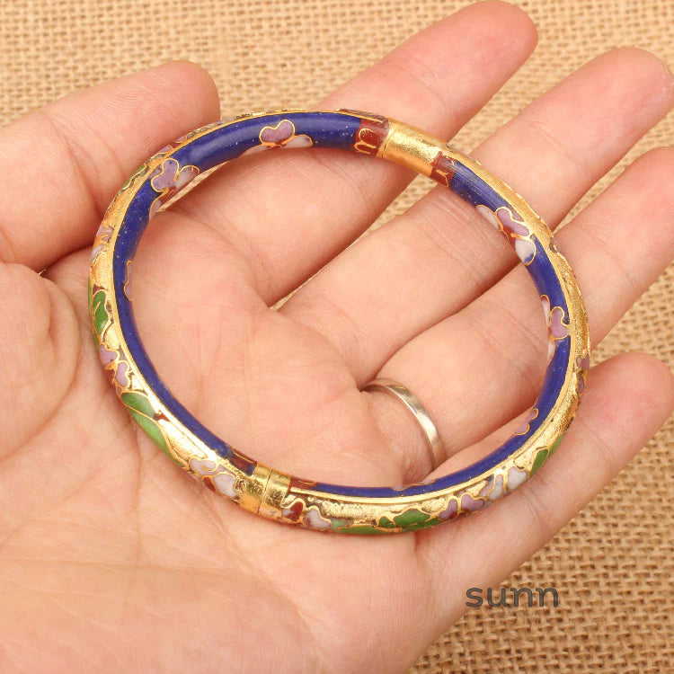 Tianna Vintage Enamel Bracelet