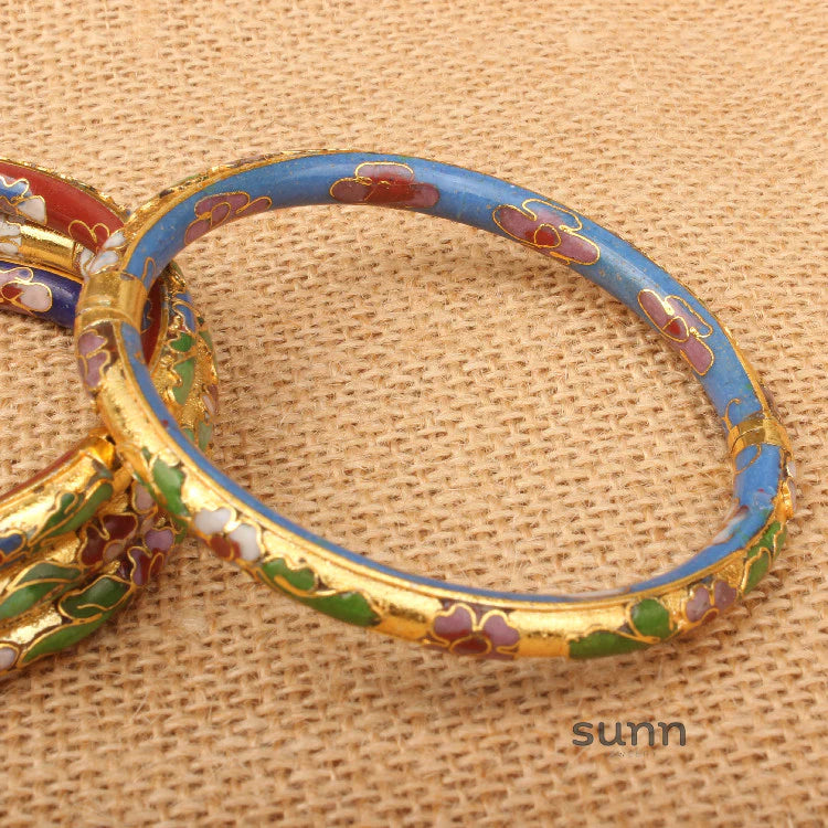 Tianna Vintage Enamel Bracelet
