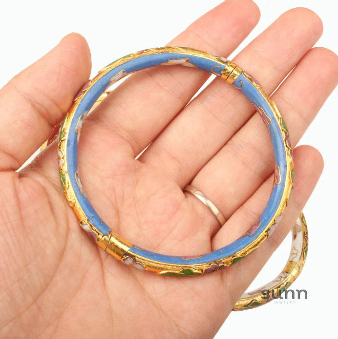 Tianna Vintage Enamel Bracelet