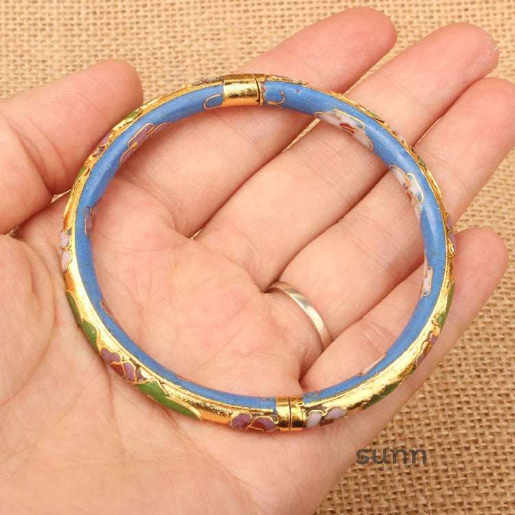 Tianna Vintage Enamel Bracelet