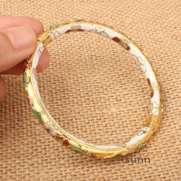 Tianna Vintage Enamel Bracelet