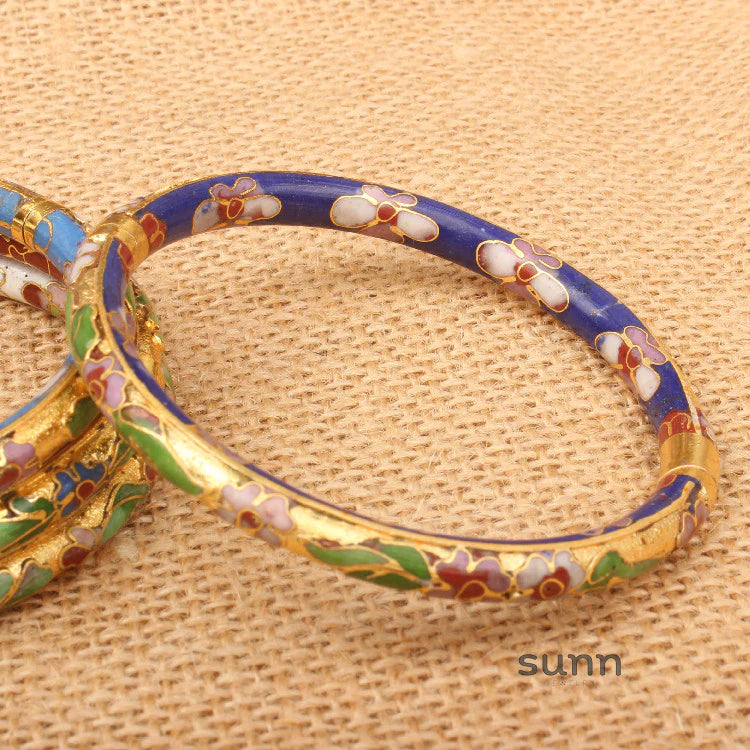 Tianna Vintage Enamel Bracelet