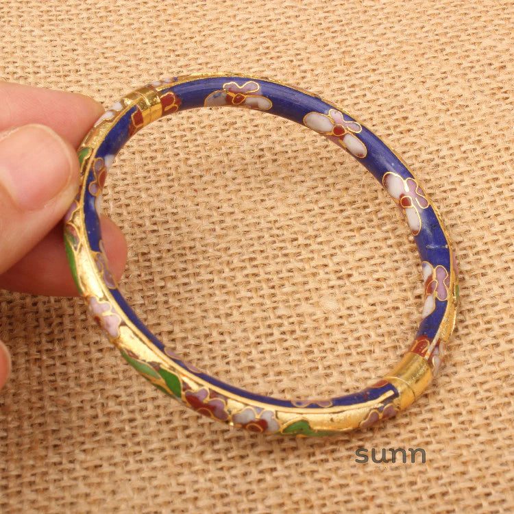 Tianna Vintage Enamel Bracelet