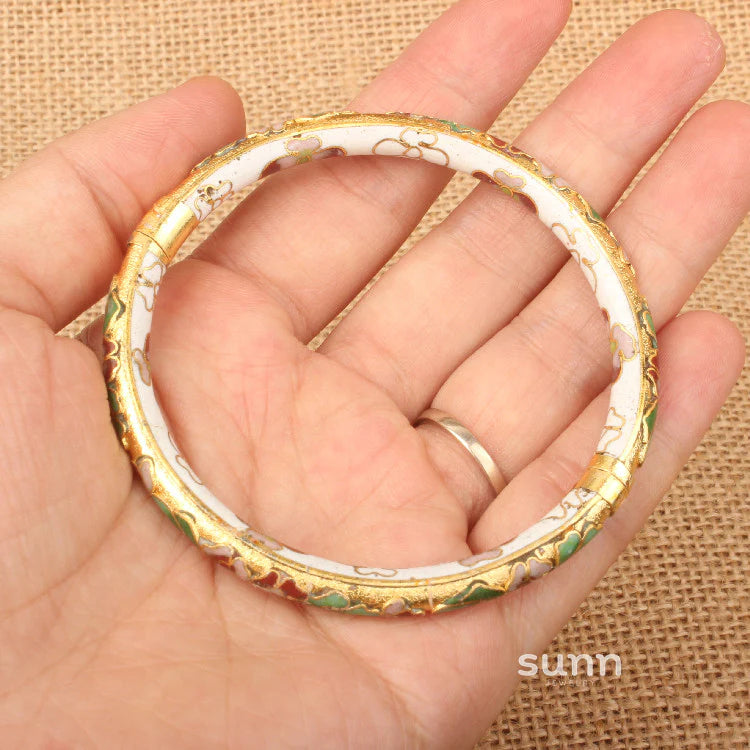 Tianna Vintage Enamel Bracelet