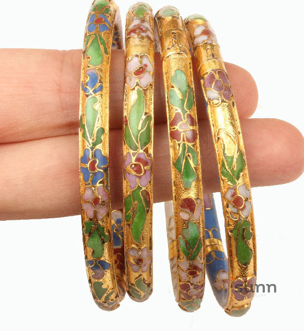 Tianna Vintage Enamel Bracelet