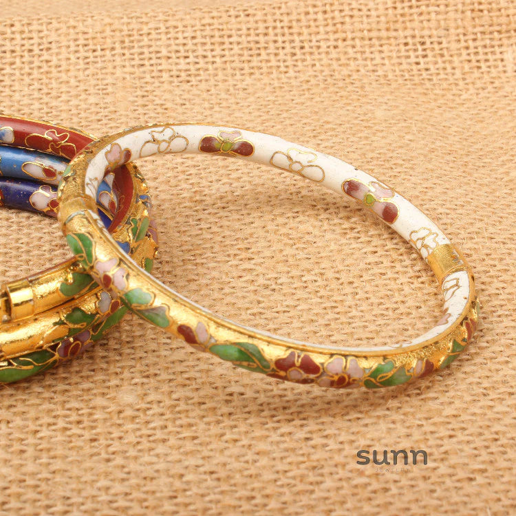Tianna Vintage Enamel Bracelet