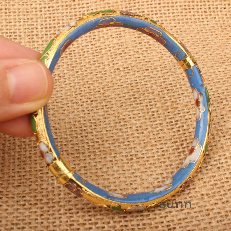 Tianna Vintage Enamel Bracelet
