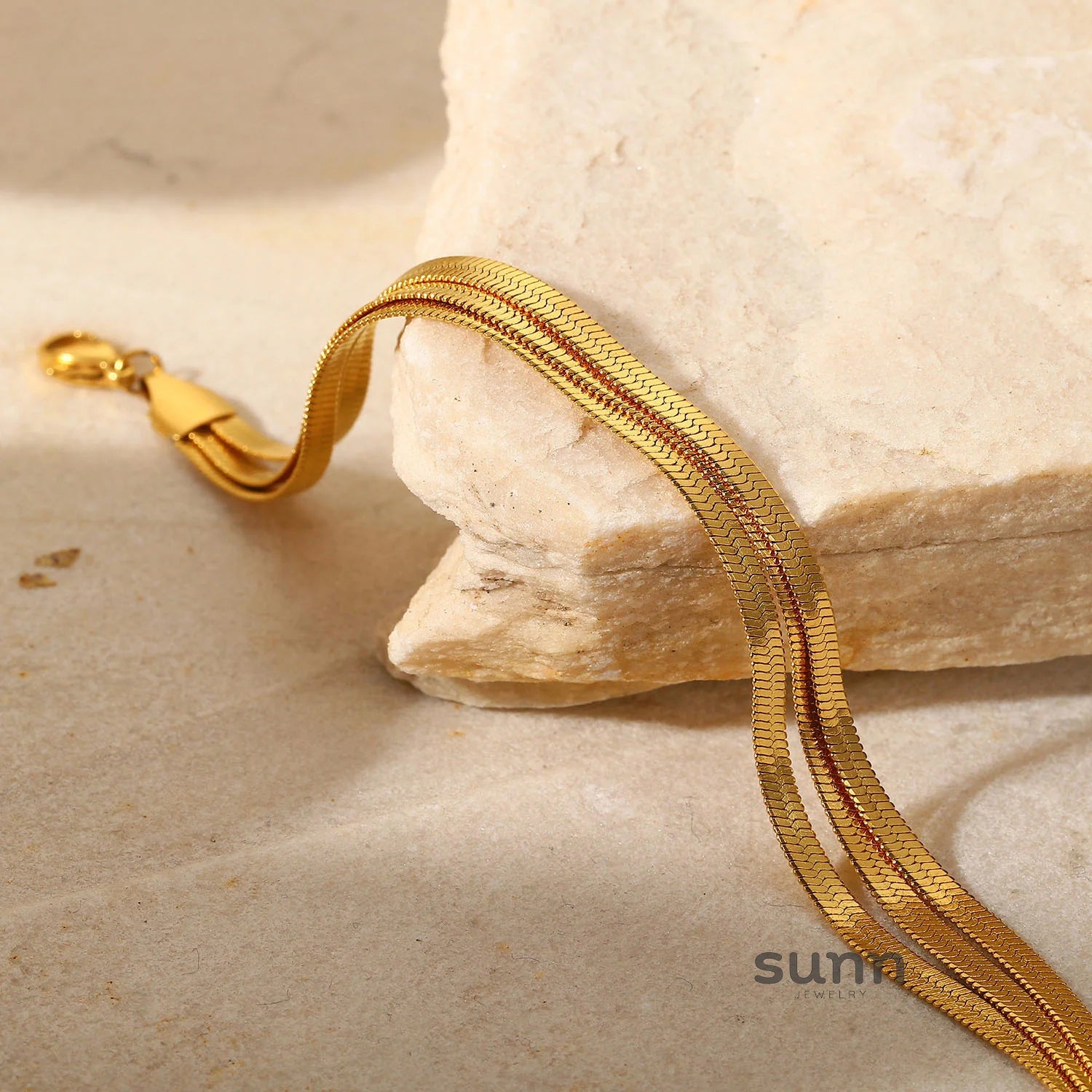 Timia Layered Snake Bracelet