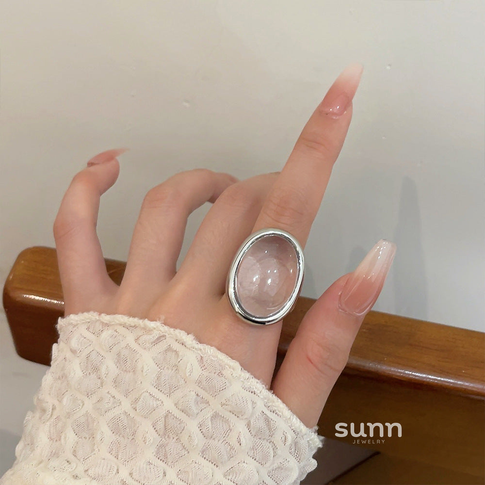 Tinleigh Cat Eye Statement Ring