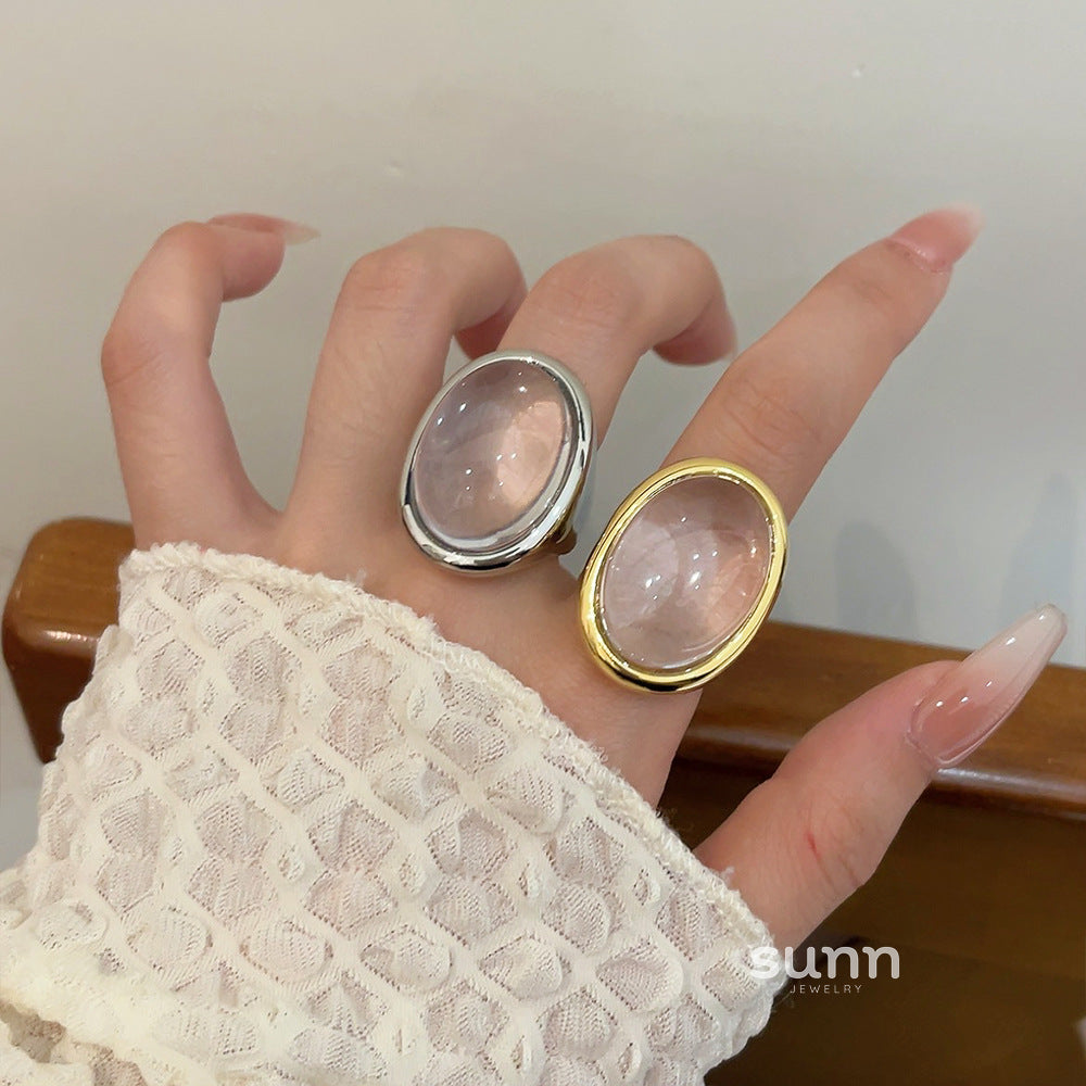 Tinleigh Cat Eye Statement Ring