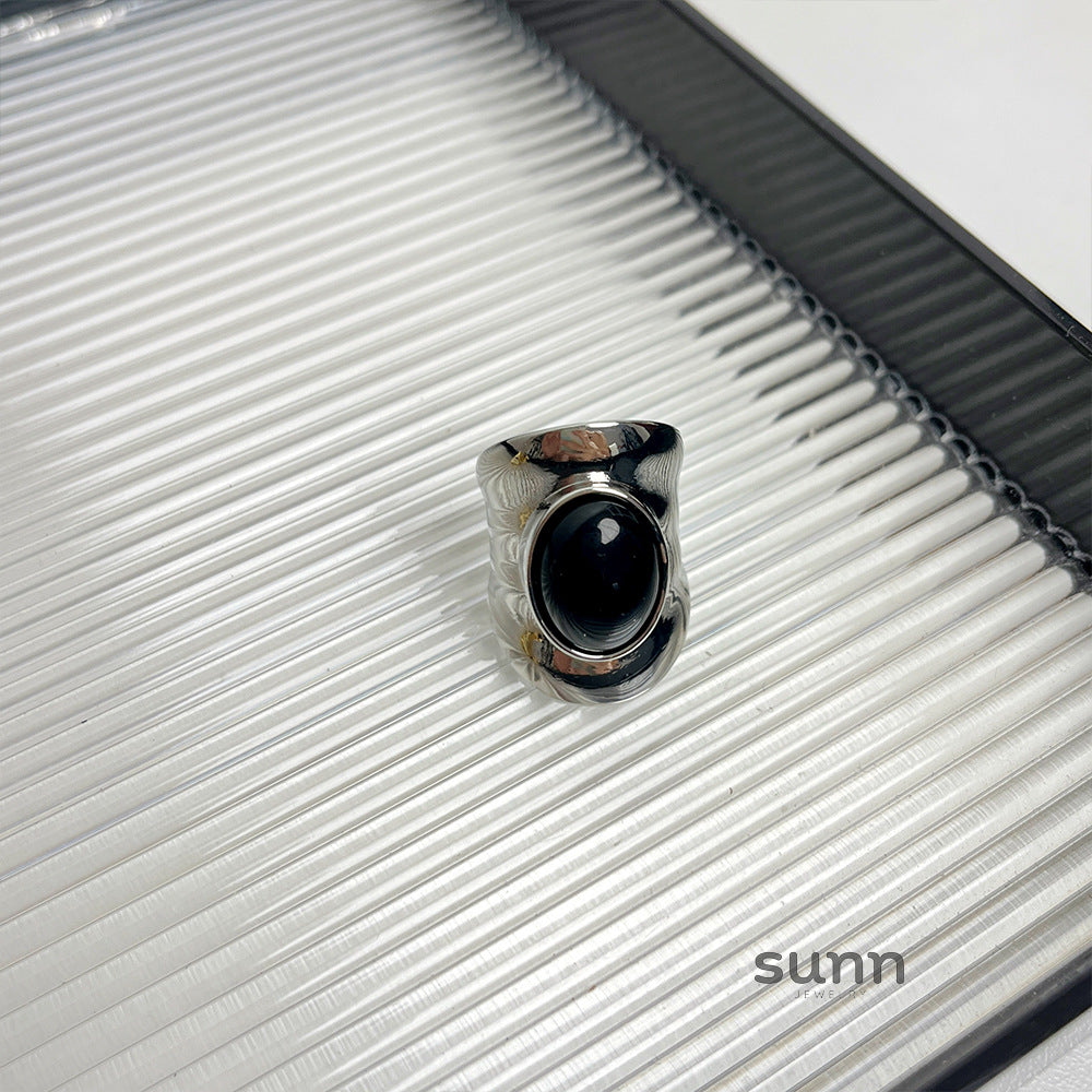 Tinleigh Cat Eye Statement Ring