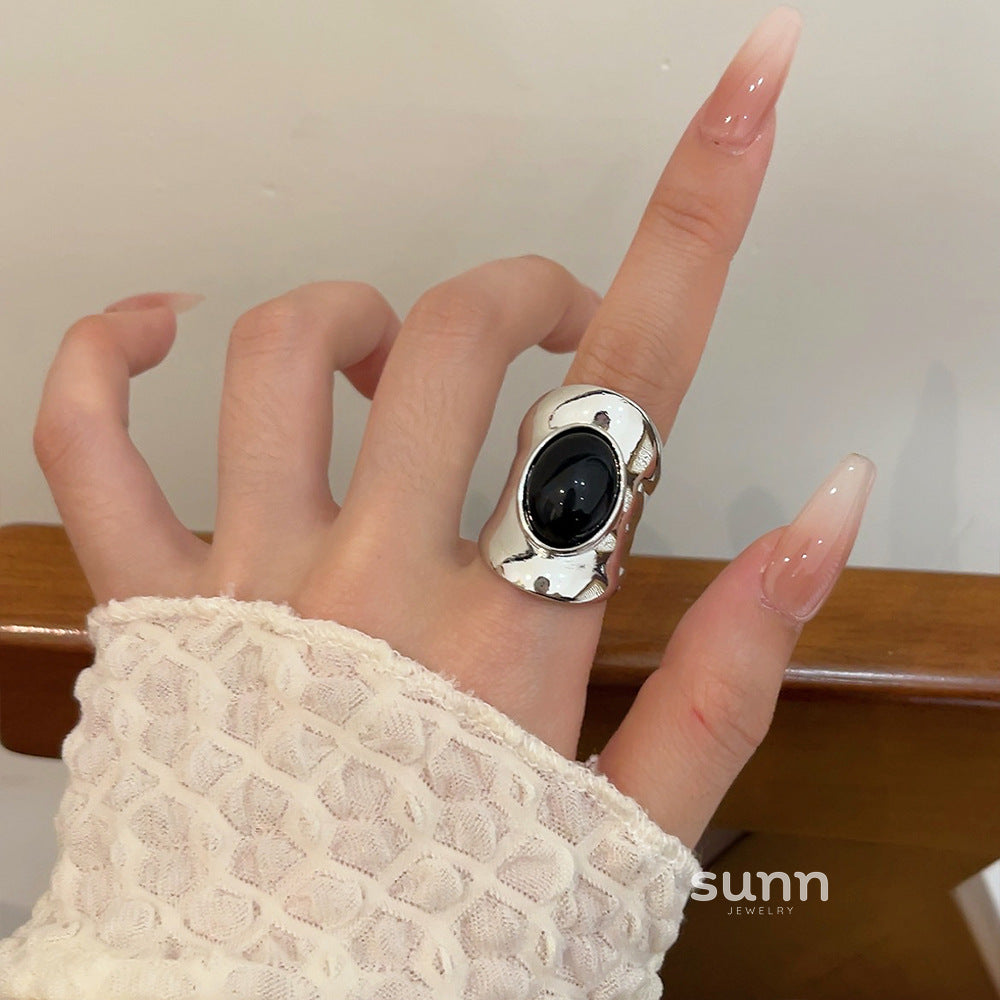 Tinleigh Cat Eye Statement Ring