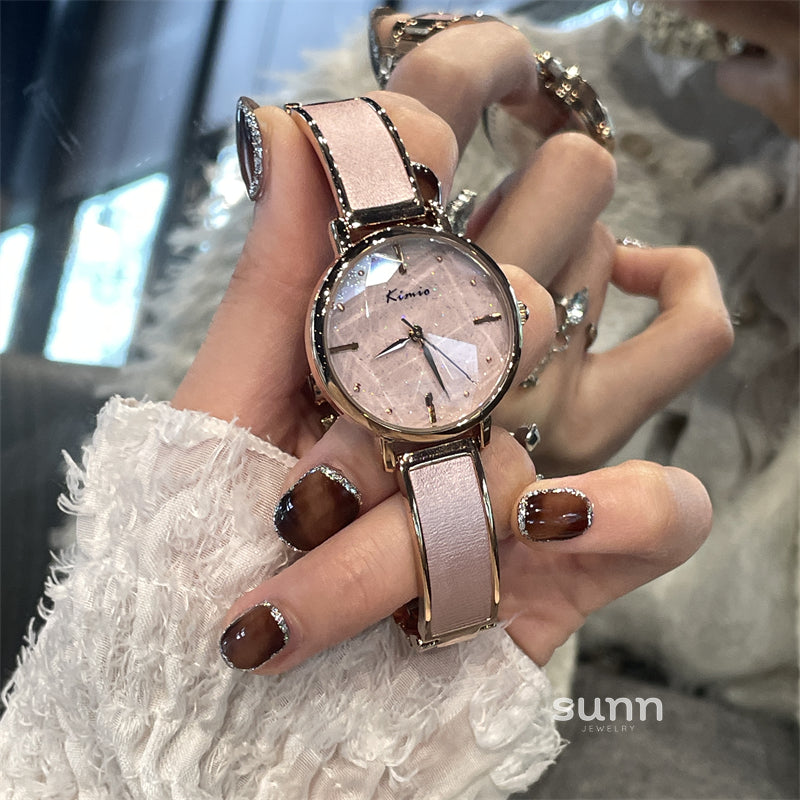 Tinsley Pink Bracelet Watch