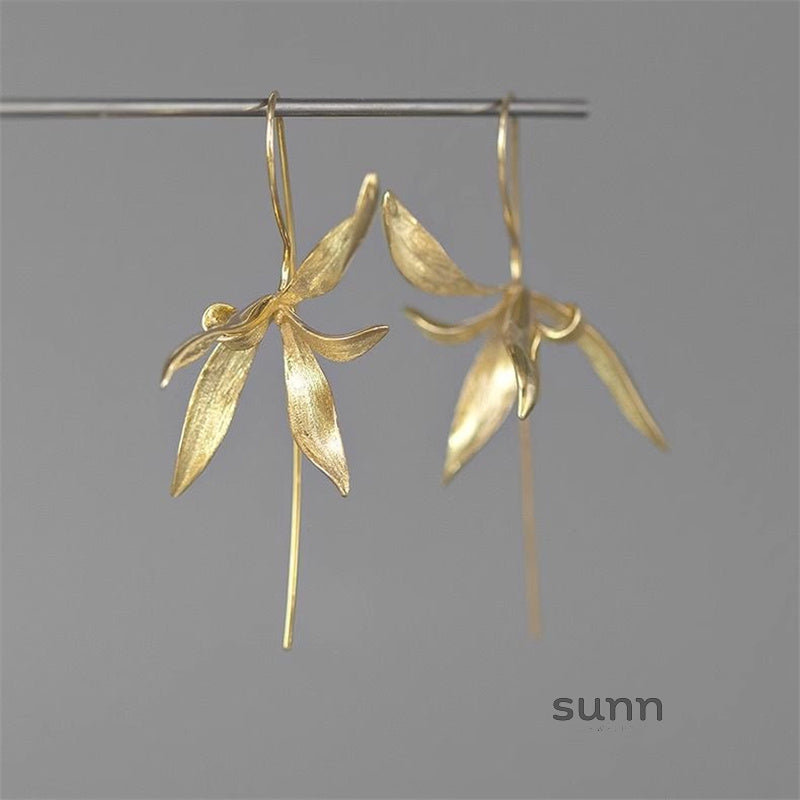 Toby Orchid Metal Studs [VA03I367]
