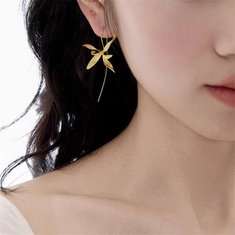 Toby Orchid Metal Studs [VA03I367]