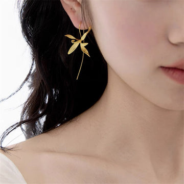 Toby Orchid Metal Studs [VA03I367]