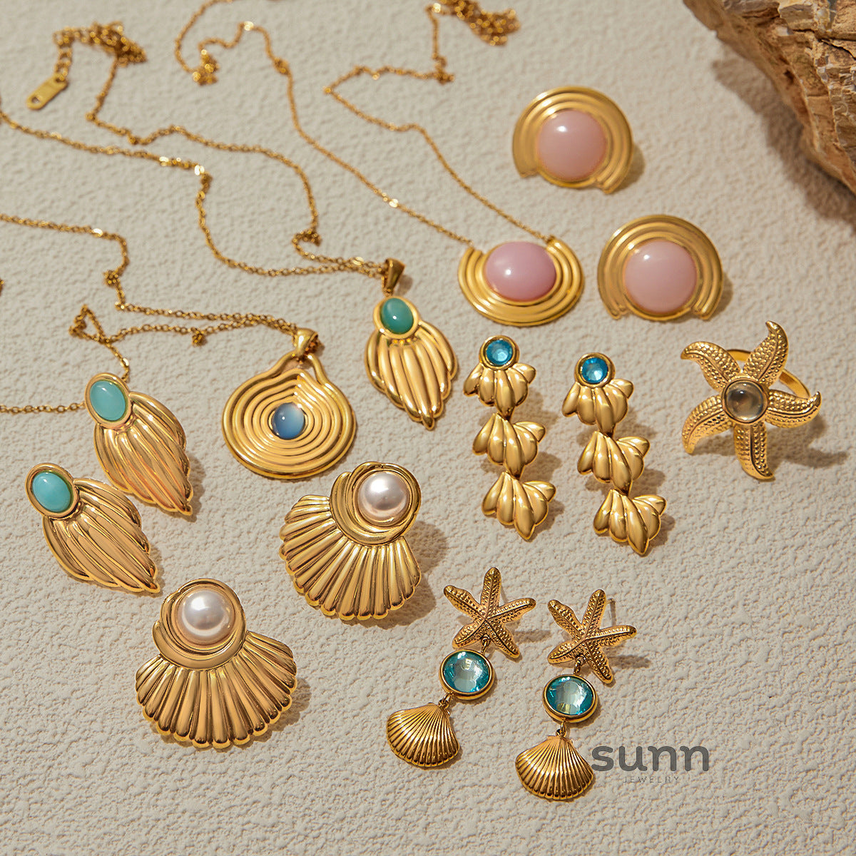 Tommie Ocean Charm Jewelry Set [FG31V7U1]