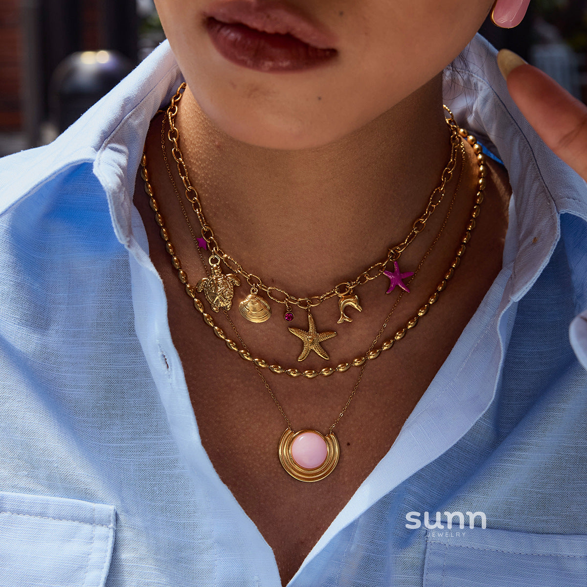 Tommie Ocean Charm Jewelry Set [BIAC9KLU]