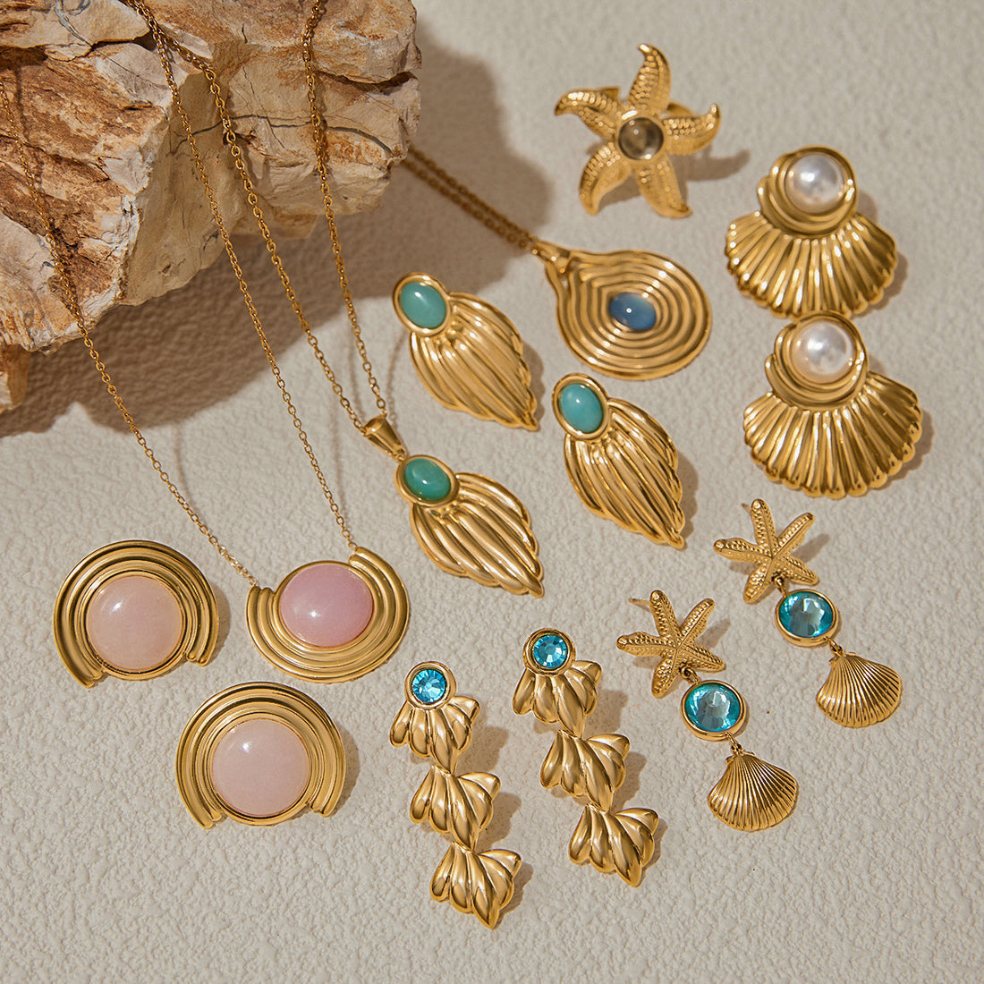 Tommie Ocean Charm Jewelry Set [943OAYSN]