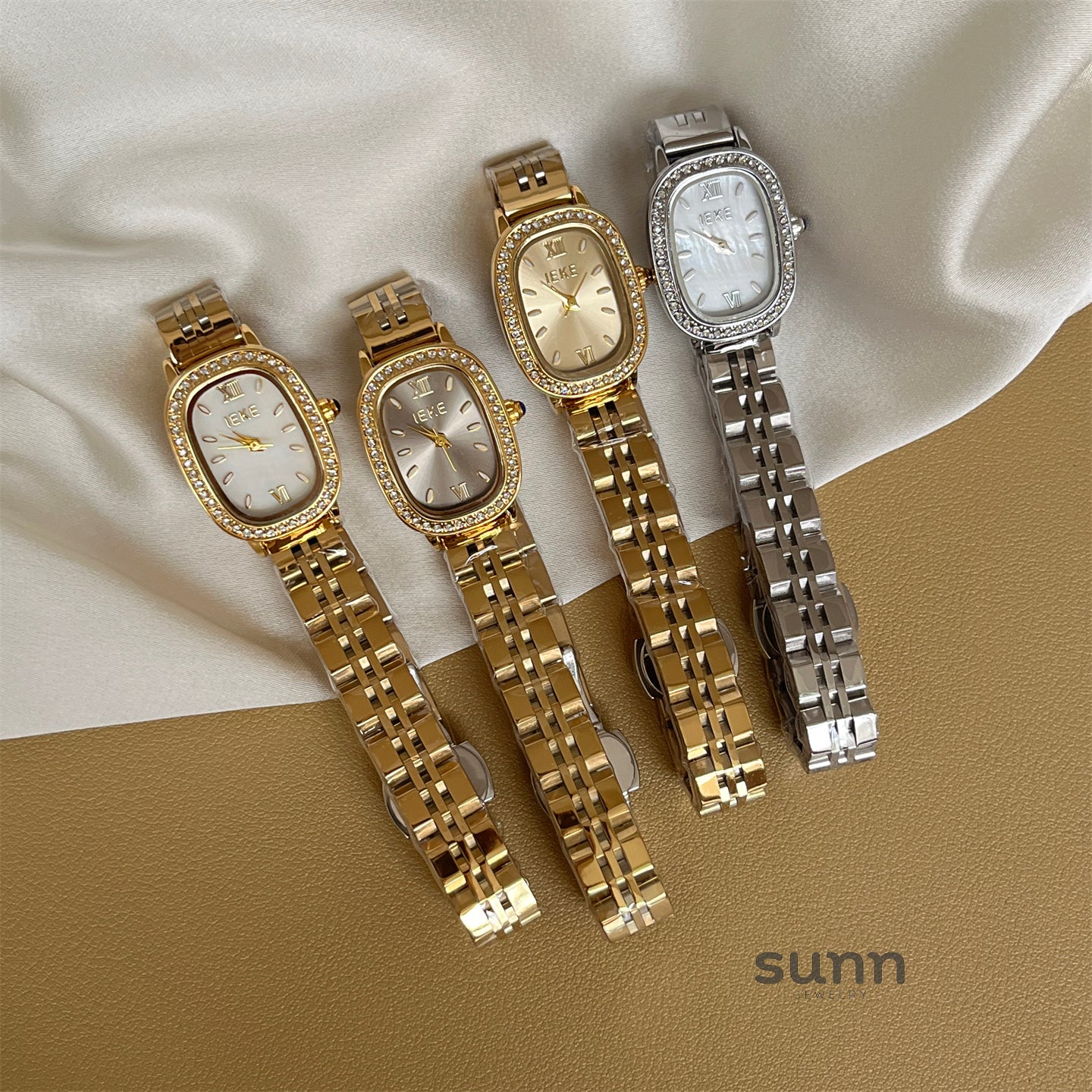 Tonya Crystal Wrist Watch [TMHC4800]