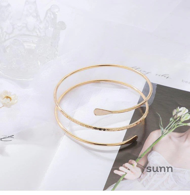 Treazure Serpent Statement Arm Cuff