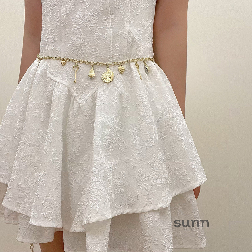 Triniti Celestial Charm Waist Chain [F22IZOZO]